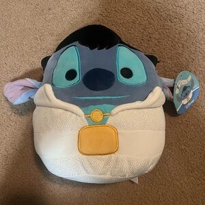 Squishmallow Stitch 🤍💙💛🖤💙